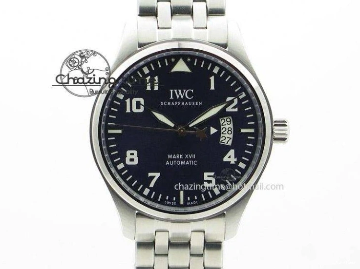 MIROTIME 1231 Mark XVII IW327014 Le Petit Prince MKS 1:1 Best Edition Blue Dial on SS Bracelet MIYOTA 9015 V FastDry 7191